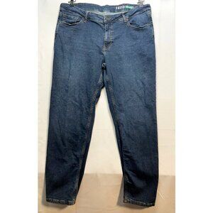 Izod jeans mens 40 x 30 straight mid rise blue